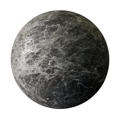 High-resolution 2K PBR stone texture suitable for Blender 3D and other 3D applications, featuring realistic tiling and displacement.