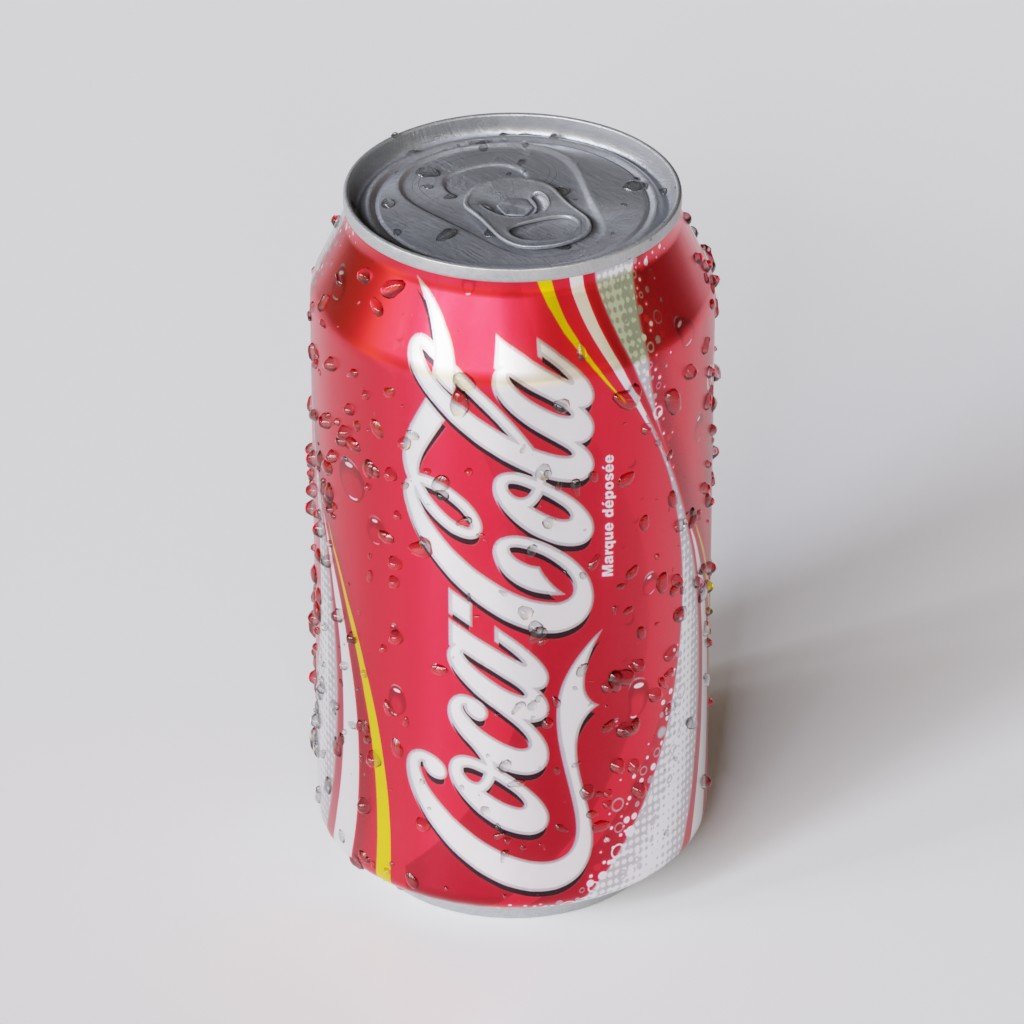 BlenderKit | Download the FREE Coca Cola model