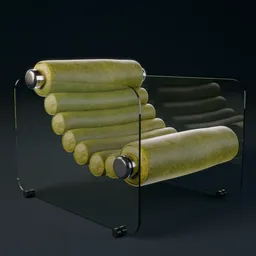 Hyaline Armchair Olive