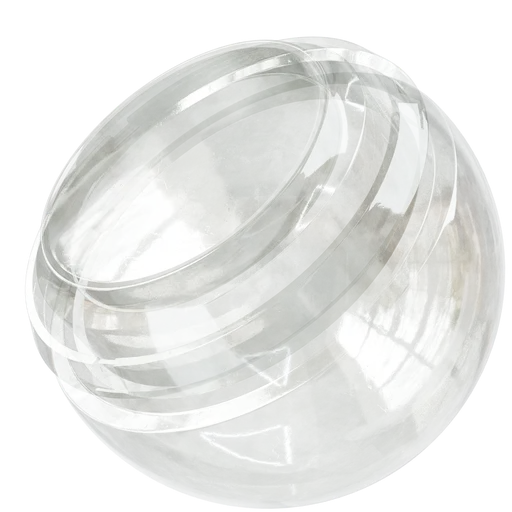 High-quality scratched glass PBR material for 3D Blender modeling and rendering.