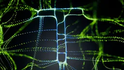 Dynamic Neural text bye geo nodes