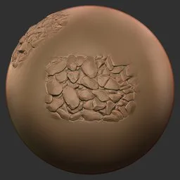 Gravel Brush Broken Gravel