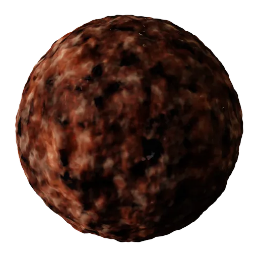 Realistic grilled beef texture for PBR Blender 3D material, suitable for juicy burger renderings.