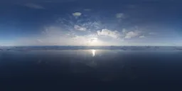 Dramatic Aerial Landscape Evening