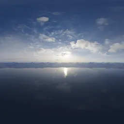 Dramatic Aerial Landscape Evening