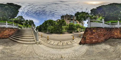 Daytime entrance