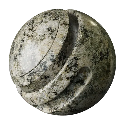 Olive Silver Granite