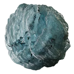 Rugged Ice Rock