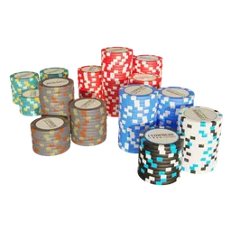Casino Chips Stacks