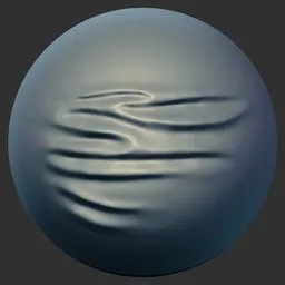 ER_Fabric Brush Curved Crease Line