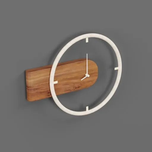 Diy clock wall