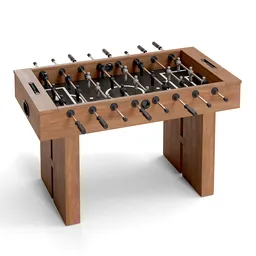 Modern Wood Foosball Table