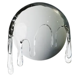 High-quality transparent glass PBR material for Blender 3D with realistic reflections and refractions, suitable for various rendering needs.