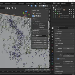 Procedural Scatter Brush