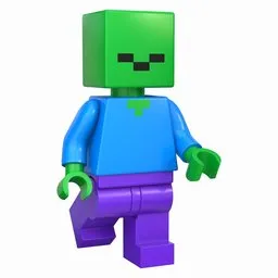 LEGO Minecraft Zombie
