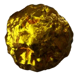 Procedural mineral gold