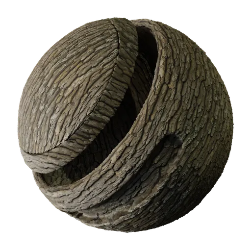Fine Ridged Tree Bark
