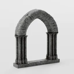 Church Stone Arch Dark