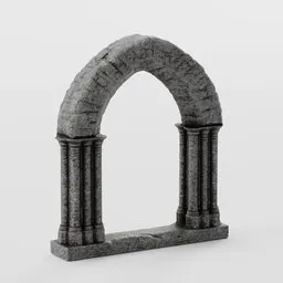 Church Stone Arch Dark