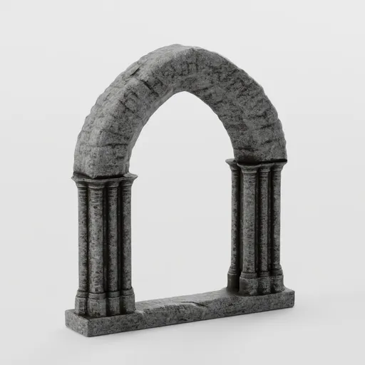 Church Stone Arch Dark
