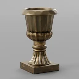 Metal planter