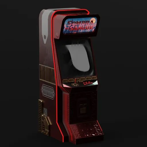 Cyberpunk Arcade Shadow Blood