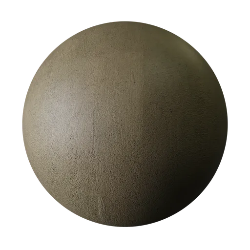 Seamless brown plaster PBR texture for 3D modeling and rendering in Blender and other 3D applications.
