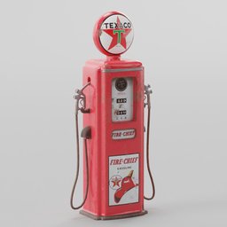 Retro Texaco Gas Pump