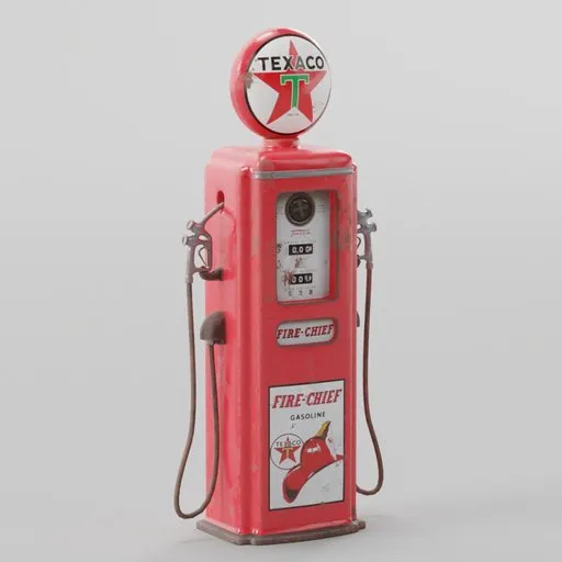 Vintage Gas Pump Retro Texaco