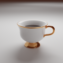 Golden Retro Coffee Mug