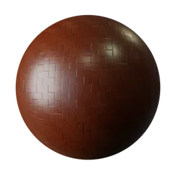 Glossy Parquet Wood Flooring