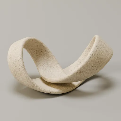 Sandstone Ribbon Sculpture