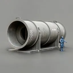 Scifi Cargo Pipe