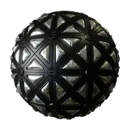 Futuristic Triangular Paneling