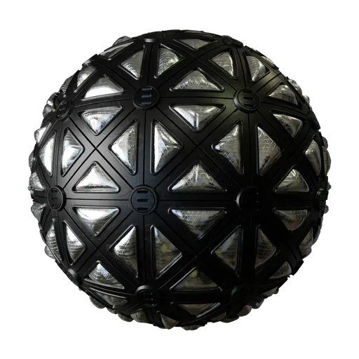 Futuristic Triangular Paneling