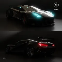 MAD P14 supercar