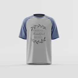 Grateful Blessed Raglan T-Shirt