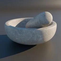 Mortar and pestle