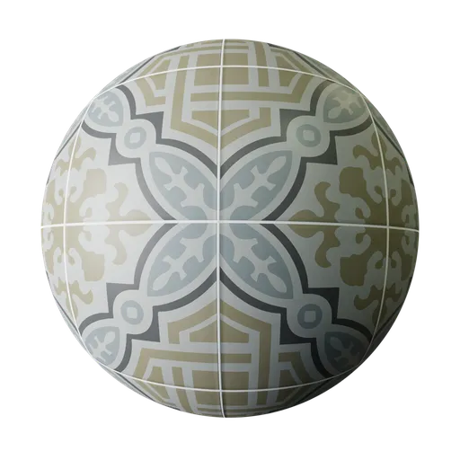 Decorated tile