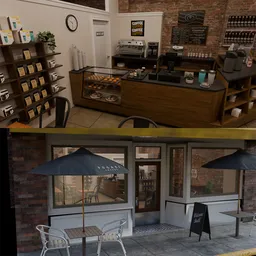 Industrial Coffee Shop