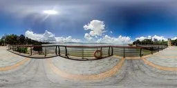 Daytime Seaside Observation Deck