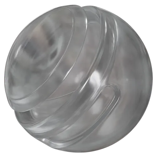 Transparent plastic