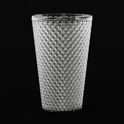 Glass quad debossing