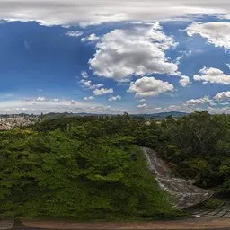 Cloudy during the day