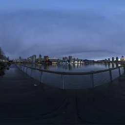 Overcast City Sunrise