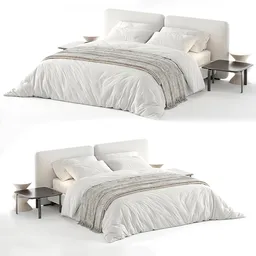 White Bed