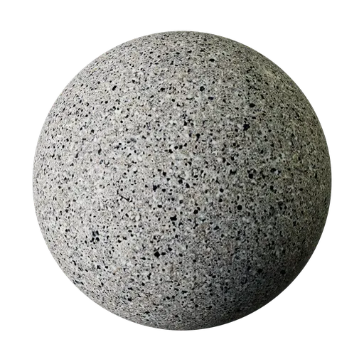 High-resolution PBR granite terrazzo texture for 3D modeling in Blender and other applications.