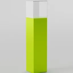 Acrylic Pedestal Display Laminate Base