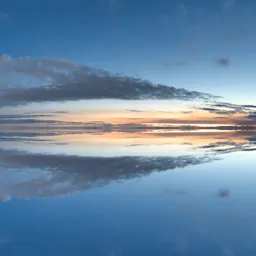 Infinite Real Sky - Blue Sky Twilight