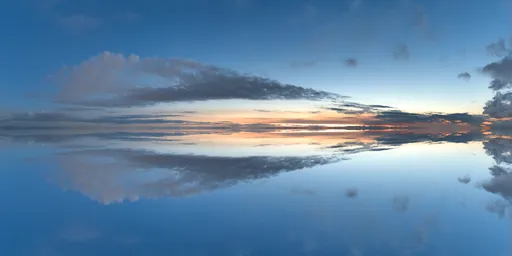 Infinite Real Sky - Blue Sky Twilight
